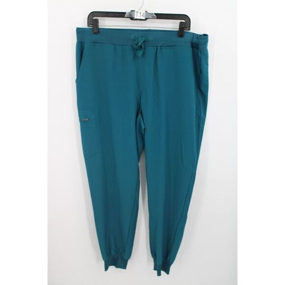 309 NURSE SCRUB PANTS SIZE XL SERIES 309TS TEAL BLUE NWT - Picture 1 of 13